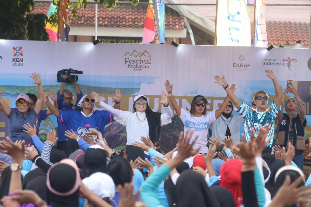 Festival Krakatau XXXV Hadirkan Ruang Kreatif, Olahraga, dan Eksplorasi Kopi Lampung